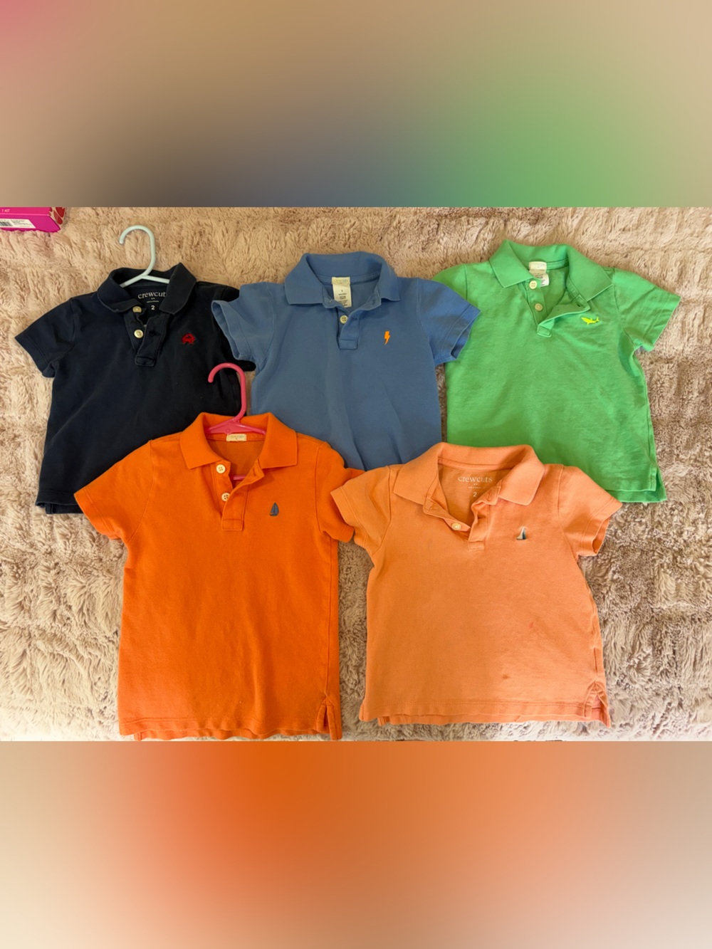 Crewcuts j.crew 2T toddler baby boy kids collared cotton polo tops